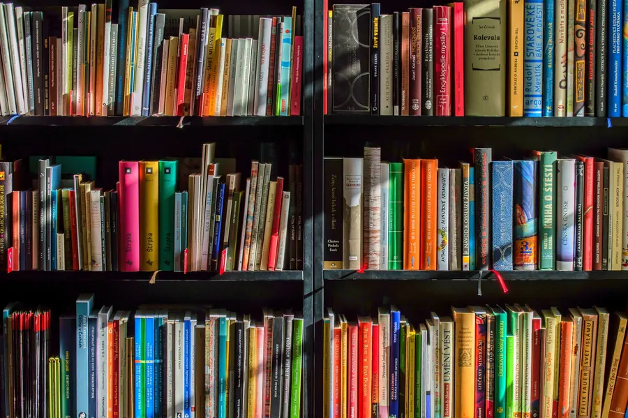 library with books