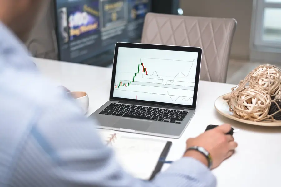 dba-investment-approach-banner.webp Person reviewing a financial chart on a laptop at a desk.
